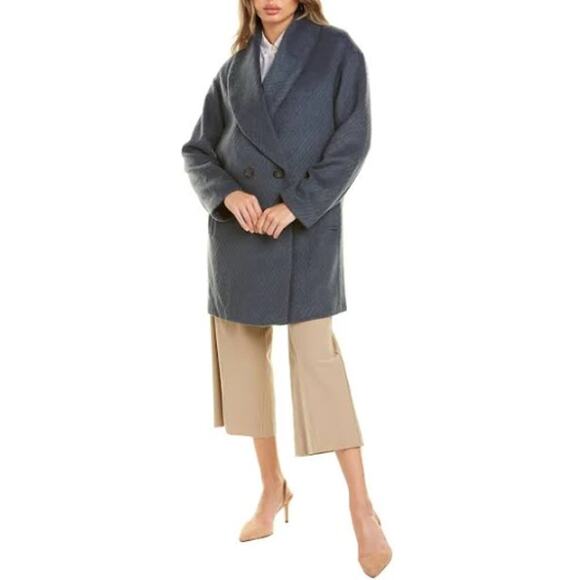 New ~ AVEC LES FILLES ~ Women's Shawl Collar Coat Size S - Picture 1 of 8